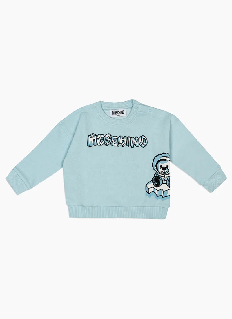 Комплект с лого мотив Moschino Kids — снимка 7