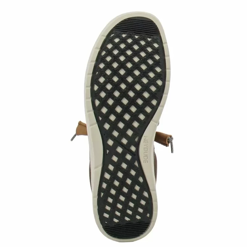 Мъжки Ежедневни HEY DUDE – 40175-030 WALLY GRIP GREY — снимка 4
