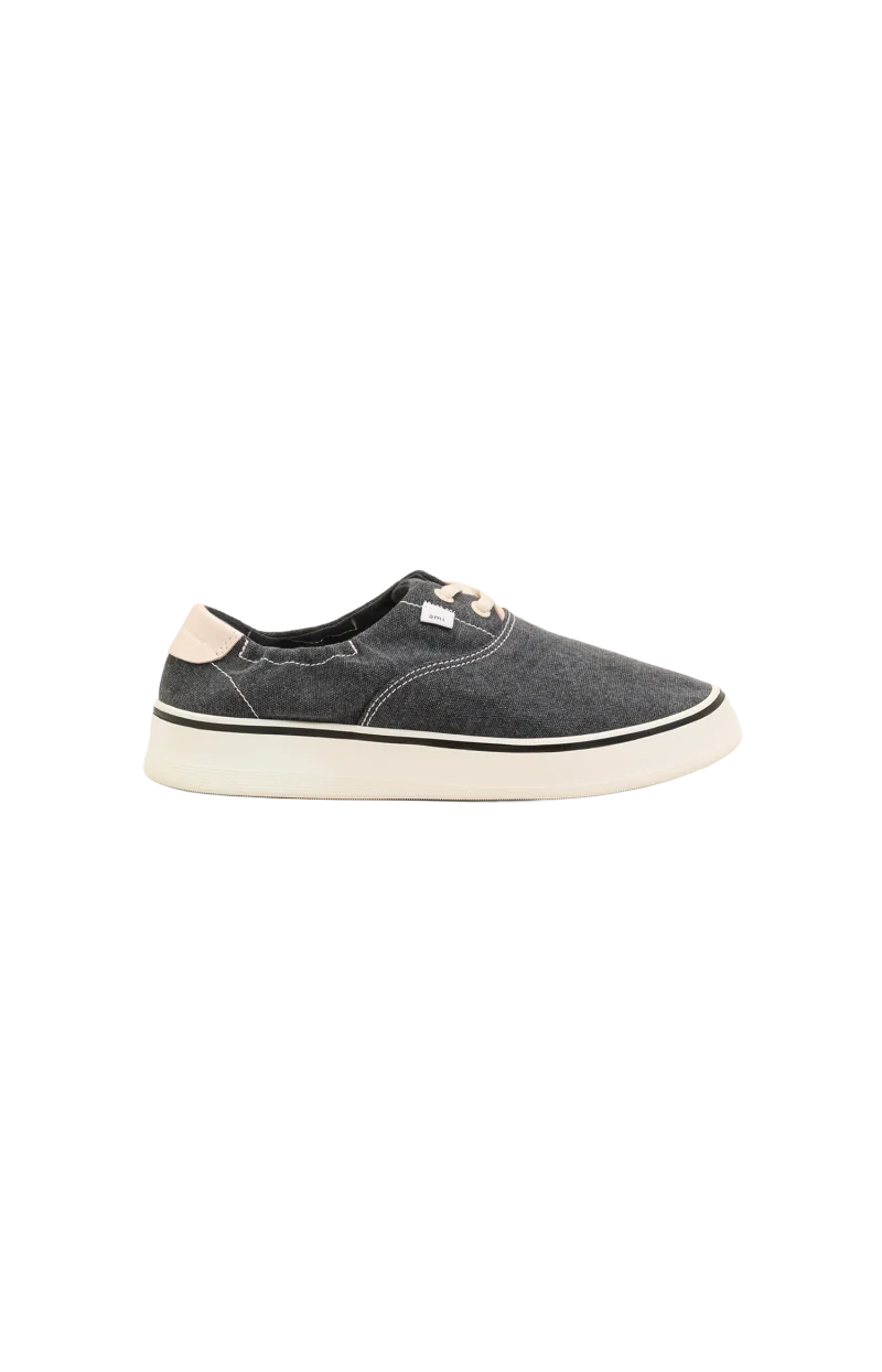 Blue Cotton Tennis Sneakers