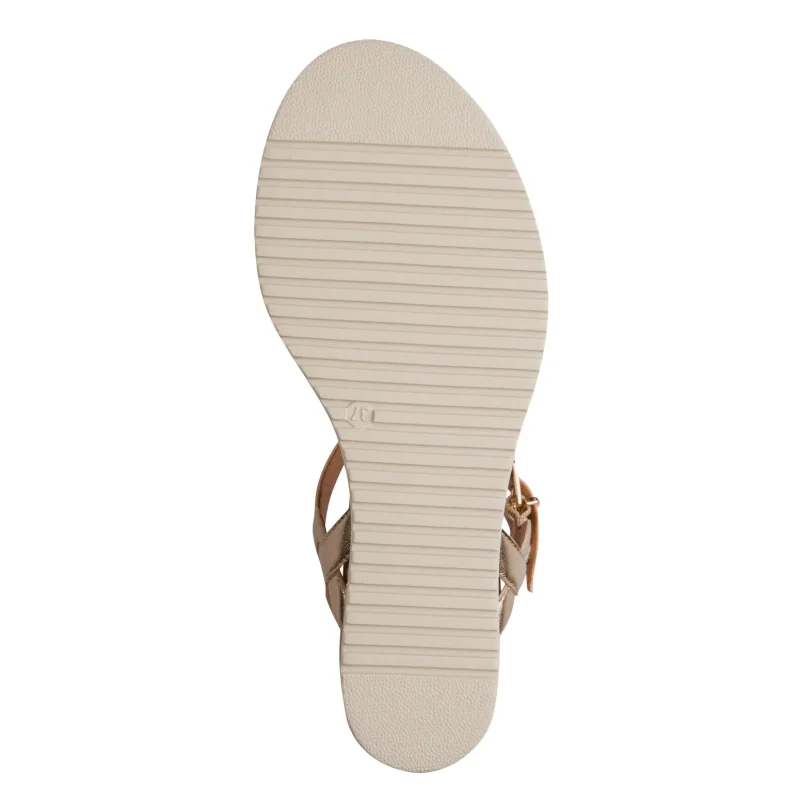 Дамски Сандали На Платформа TAMARIS – 1-28334-46-900 BRONCE — снимка 6