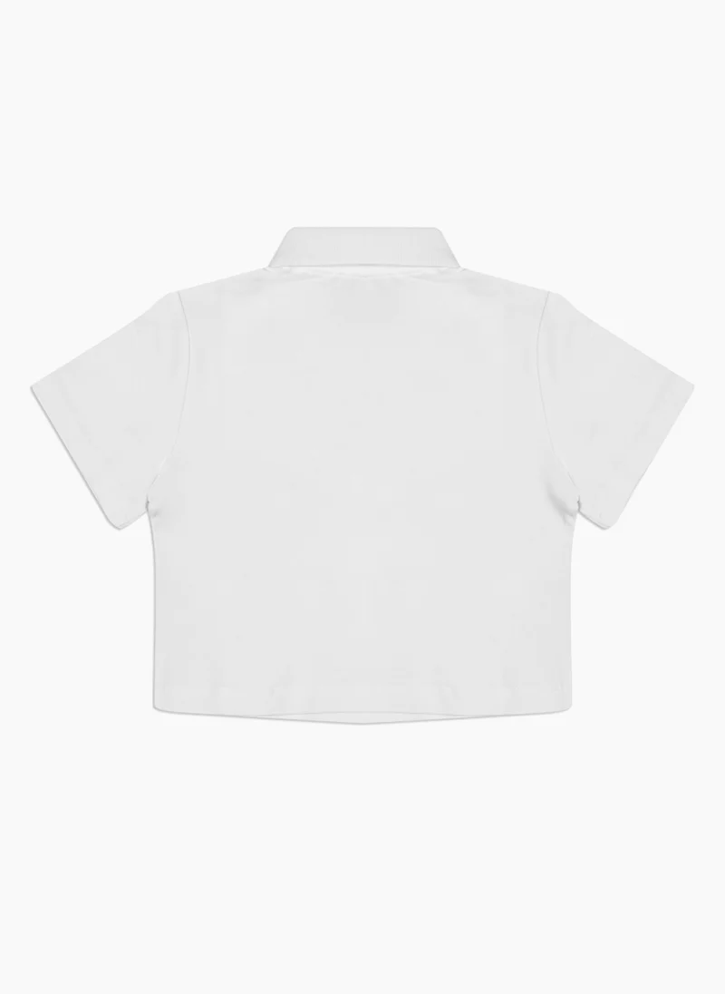 Полошърт с принт Moschino Kids — снимка 2