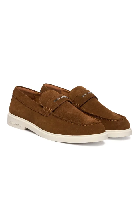 Loafers Kori KL21412 533-mid brown suede — снимка 2