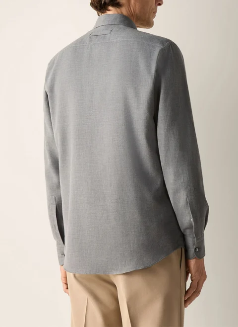 Риза с кашмир Zegna — снимка 2