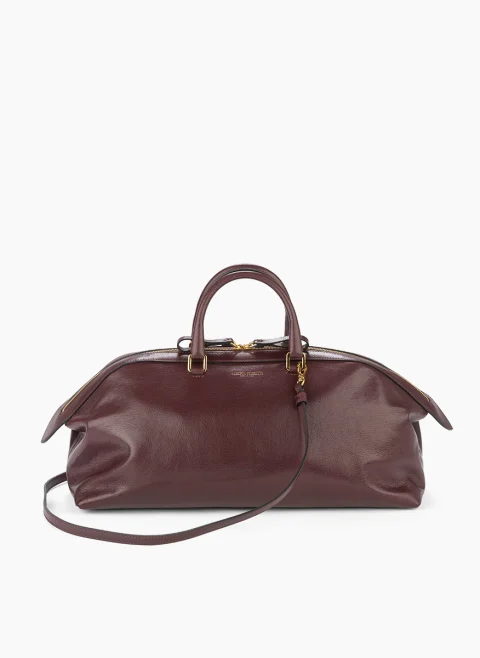 Чанта от естествена кожа Alberta Ferretti — снимка 4