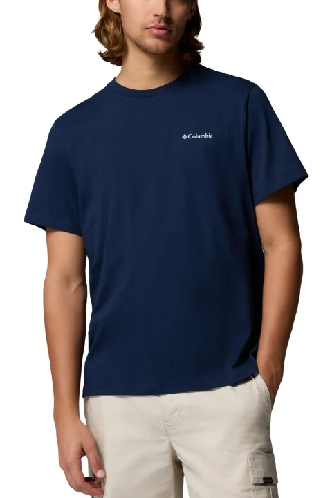 T-Shirt CSC Logo Back 2155011 464 collegiate navy, linework c badge