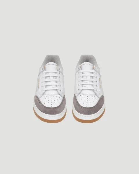 SL/61 Sneakers in Smooth Leather and Suede — снимка 4