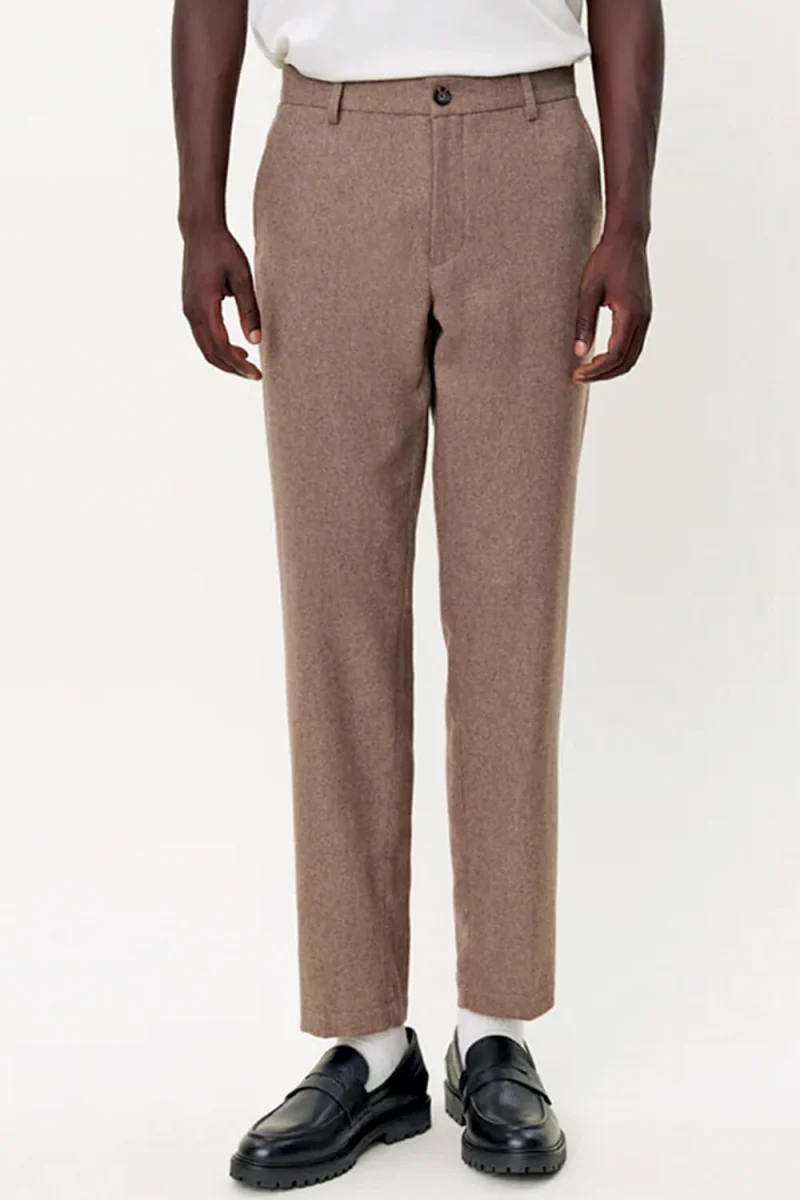 Панталон Como Reg Wool Suit LDM501093 875875-desert taupe melange — снимка 2