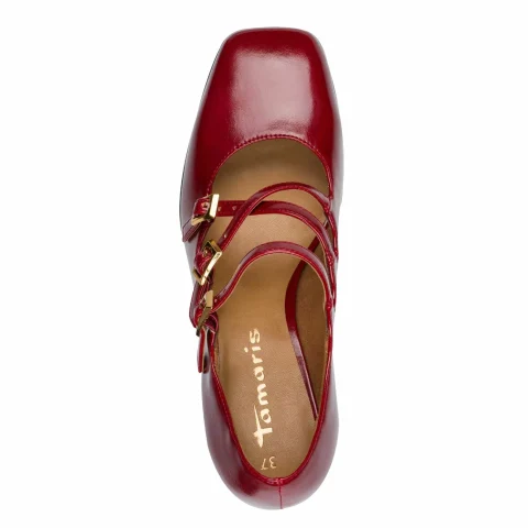 Токчета TAMARIS – 1-22458-45-500 RED — снимка 5