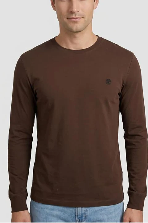 Блуза Dunstan River Tree Embroidered TBC0YHBTAJD1 201 dark brown — снимка 2