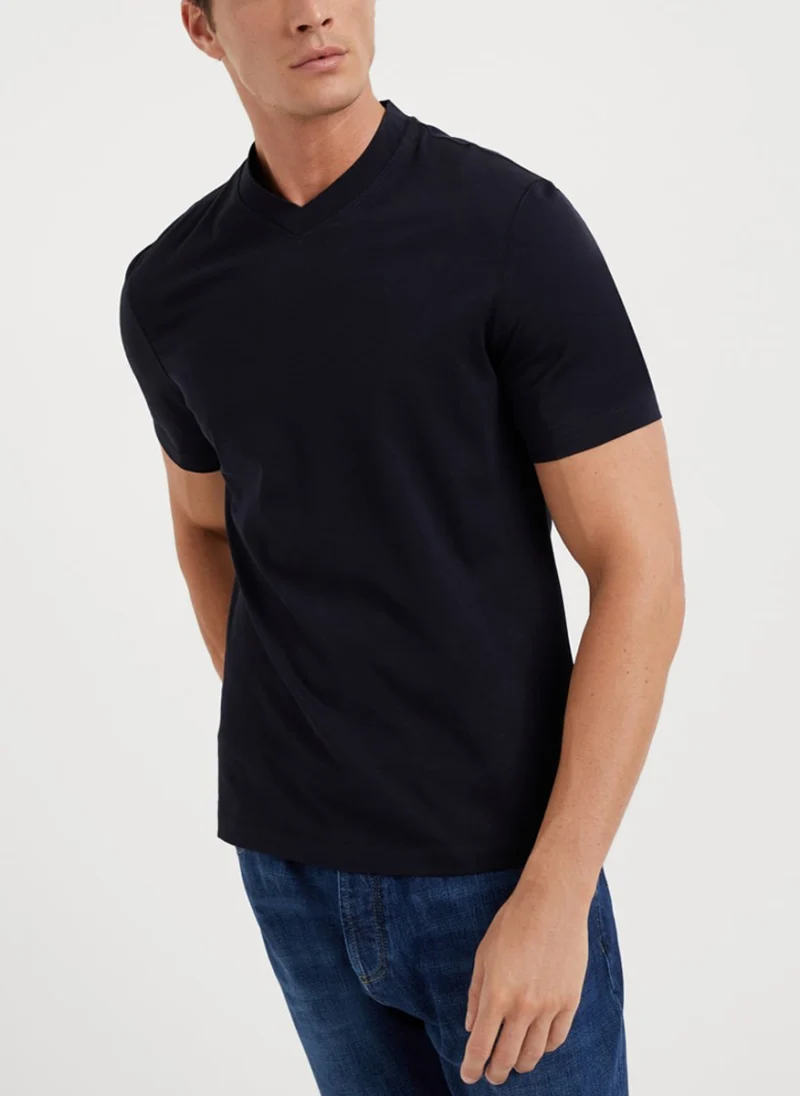 Тишърт 'Regular fit' Brunello Cucinelli