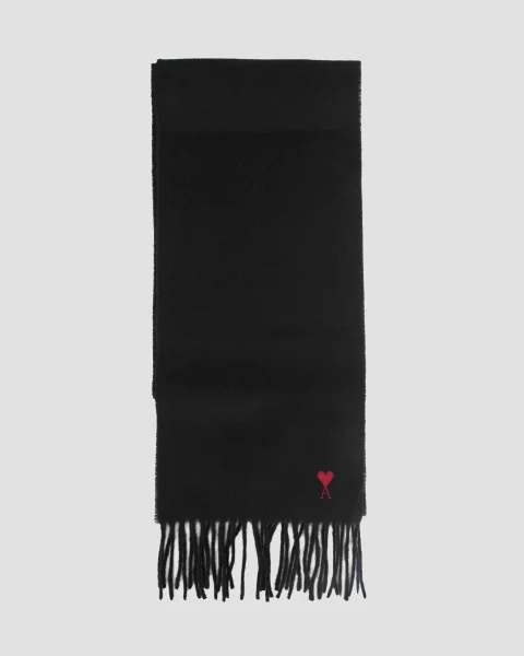 Logo Scarf in Black