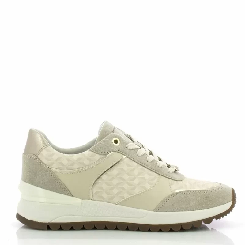 Дамски Сникърс GEOX – D5500A D DESYA PAPYRUS/LT TAUPE