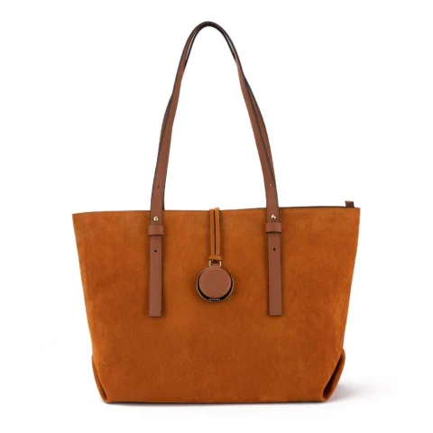 Дамска кафява чанта Lucy Shopper Cromia