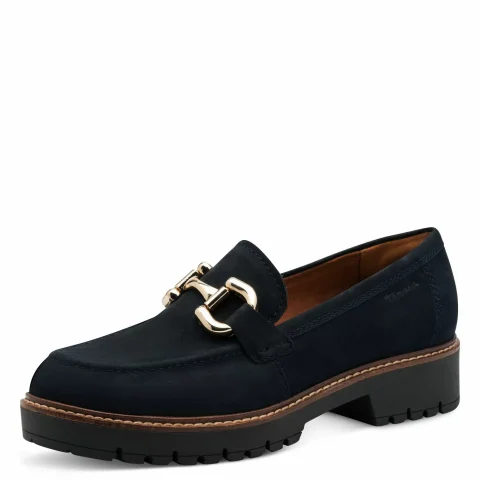 Дамски Лоуфър TAMARIS – 1-24733-45-805 NAVY — снимка 3