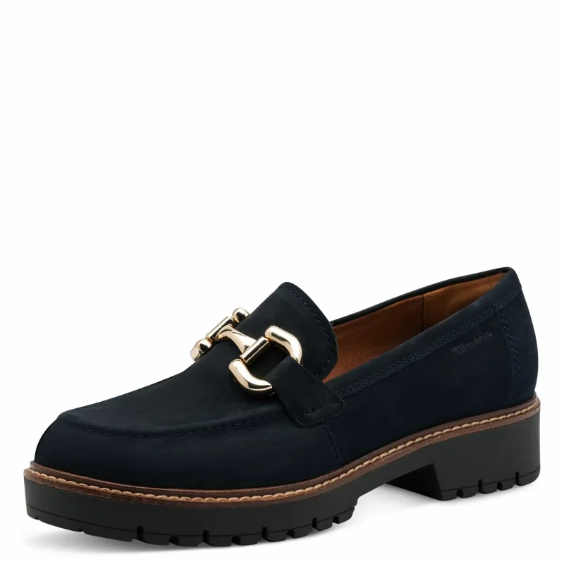 Дамски Лоуфър TAMARIS – 1-24733-45-805 NAVY — снимка 3