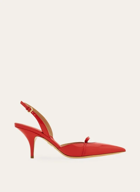 Обувки 'Mini bow slingback' Ferragamo