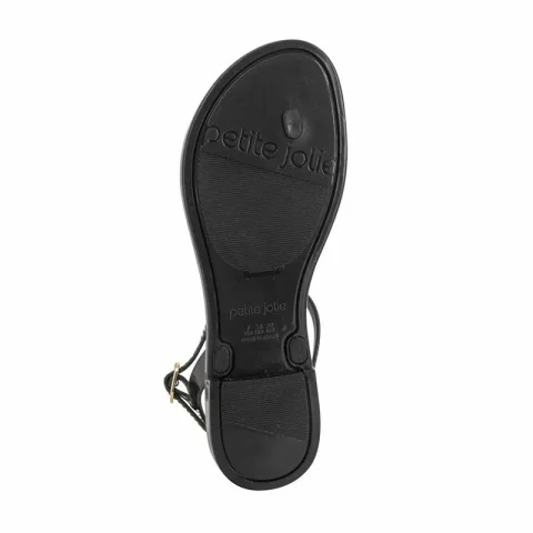 Дамски Плажни Сандали PETITE JOLIE – PJ7068 BLACK — снимка 4