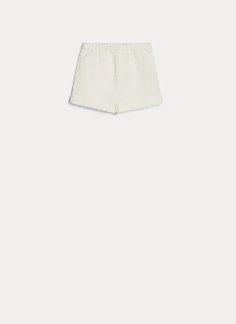 Къс панталон от деним Brunello Cucinelli Kids 12М-18М