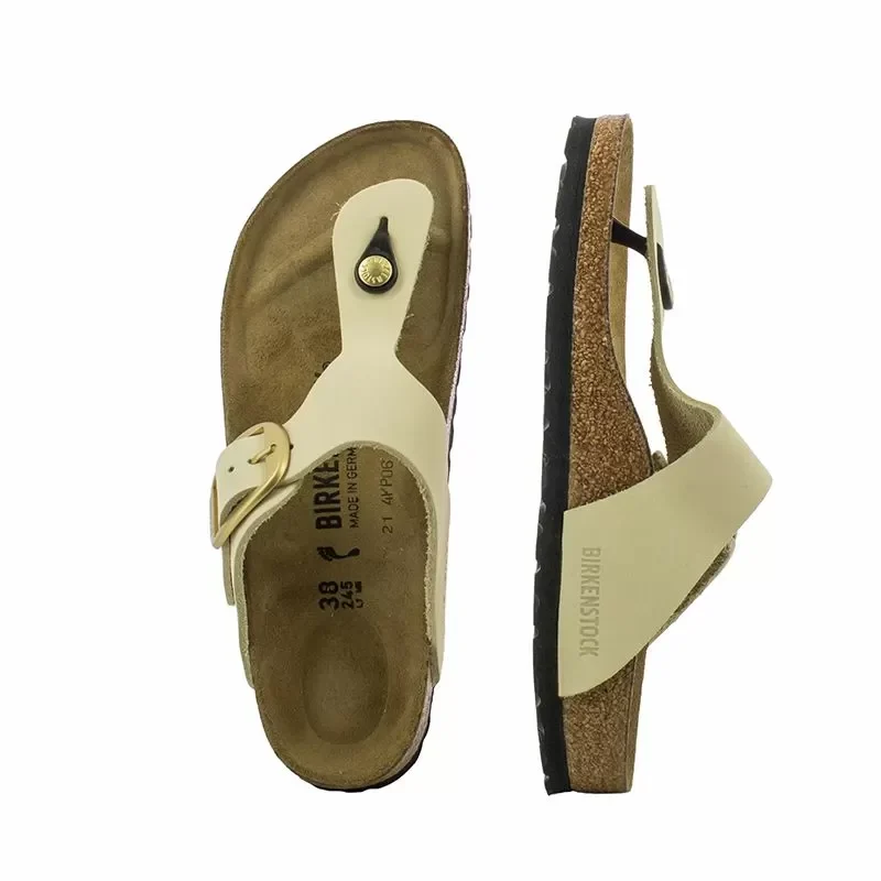 Дамски Чехли Комфорт BIRKENSTOCK – 1026605 GIZEH ECRU — снимка 5
