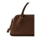 Дамска кафява чанта LOCK SUEDE TORY BURCH — снимка 4