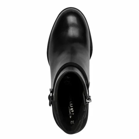 Дамски Боти На Ток TAMARIS – 1-25363-45-001 BLACK — снимка 5