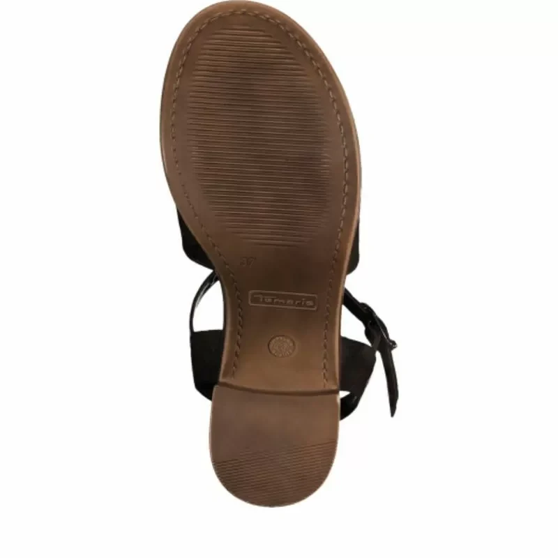 Дамски Сандали На Ток TAMARIS – 1-28022-42-712 OLIVE STRUCT — снимка 5