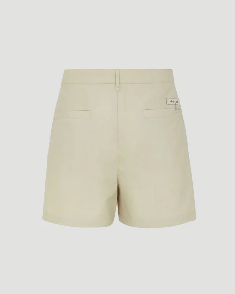 Wool Shorts in Beige — снимка 2