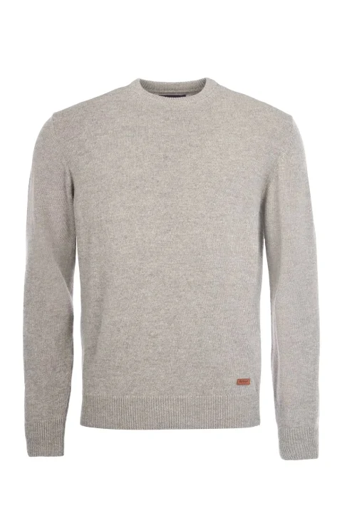 Плетено Essential Patch Crew Necker MKN0584 st51 stone