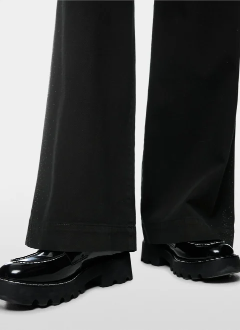 Деним с декоративни кристали 'Warri' Marc Cain Pants — снимка 5