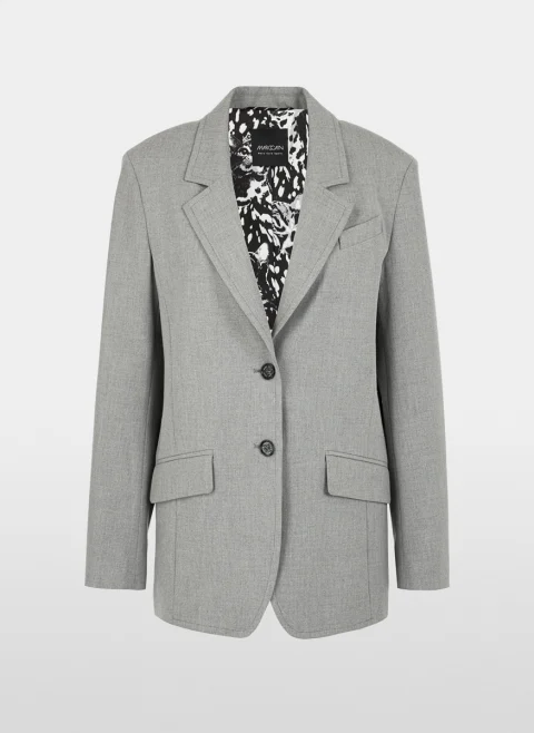 Сако с контрастни кантове Marc Cain Sports — снимка 7