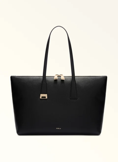 Кожена 'Tote' чанта Furla Olivia Nero L