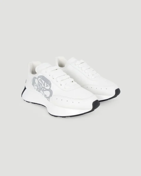 Sprint Runner in White, Black and Silver — снимка 2