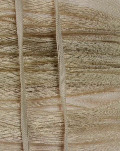 Tulle Panel Halter Dress — снимка 3