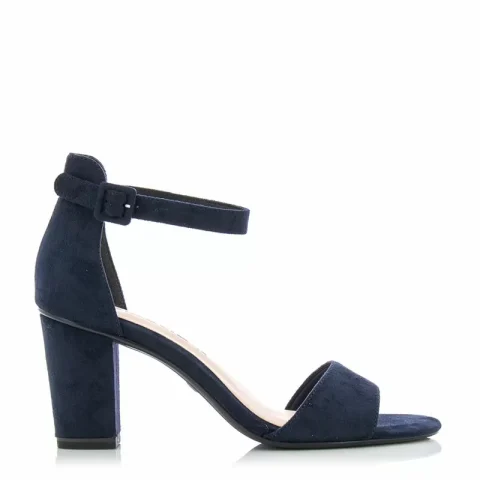 Дамски Сандали На Ток TAMARIS – 1-1-28396-20 807 NAVY SUEDE