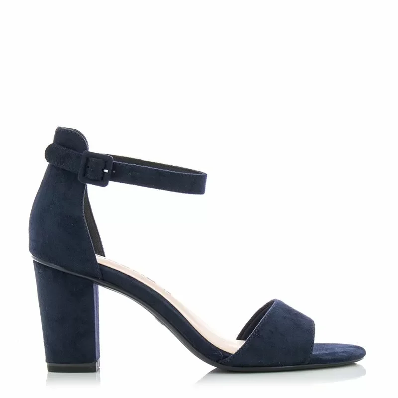 Дамски Сандали На Ток TAMARIS – 1-1-28396-20 807 NAVY SUEDE