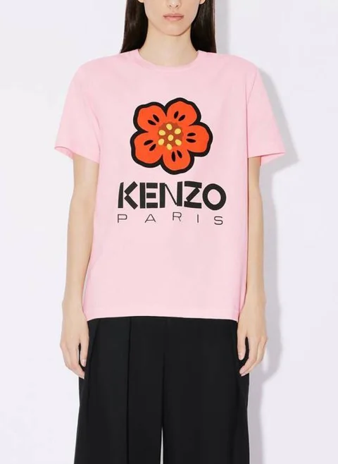 Тишърт с принт 'Boke Flower' Kenzo — снимка 2