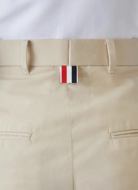 Къс панталон с централен фабричен ръб Thom Browne — снимка 3