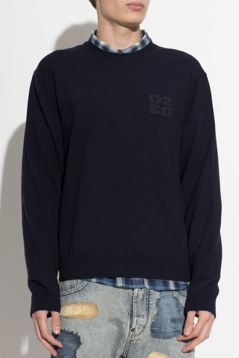Плетено S71HA1421D13246 477 navy blue — снимка 2