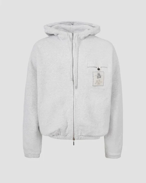 The Torneo Hoodie in Grey
