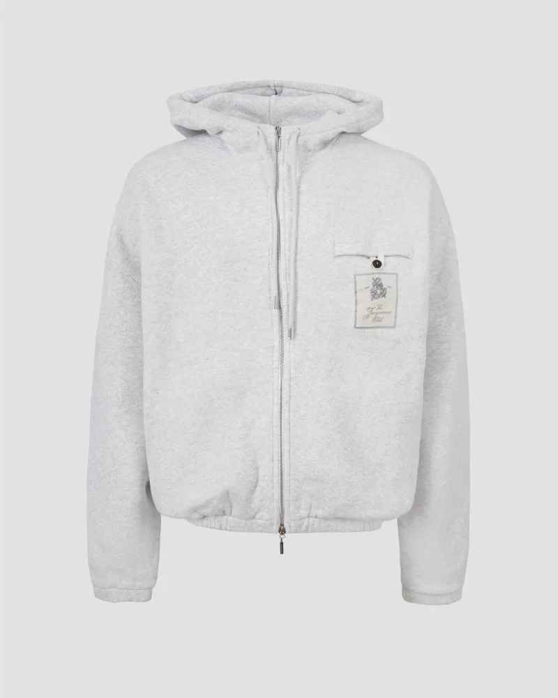 The Torneo Hoodie in Grey