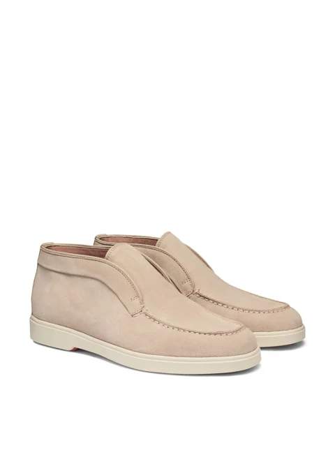 Велурени боти 'Desert' Santoni — снимка 2