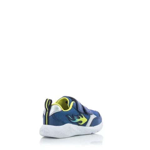 Сникърс Момчета GEOX – B354UC C4W2K B SPRINTYE BOY JEANS/LIME — снимка 2