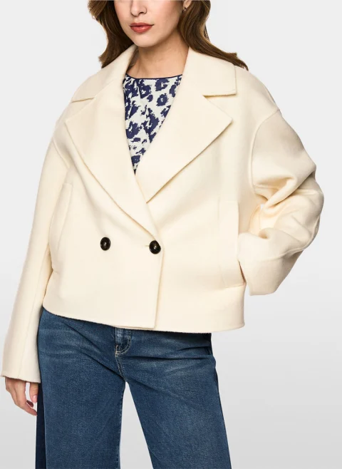 Късо палто от вълна Marc Cain Collections