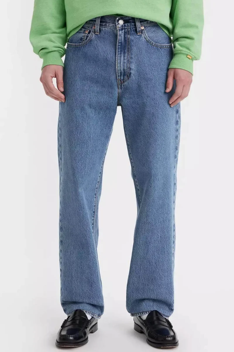 Jeans 568® Stay Loose Med Indigo 290370061 blue essentials — снимка 2