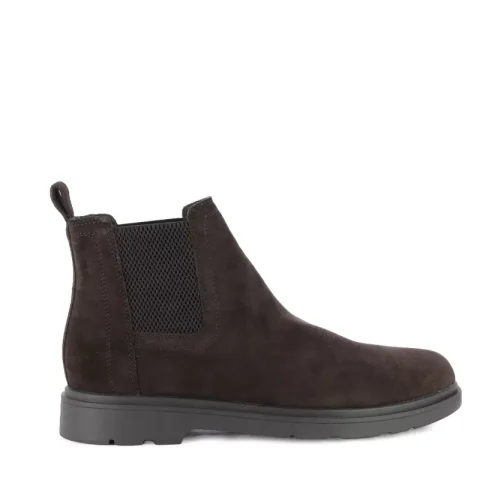 Мъжки Ежедневни Боти GEOX – U36D1C U SPHERICA EC1 DARK BROWN
