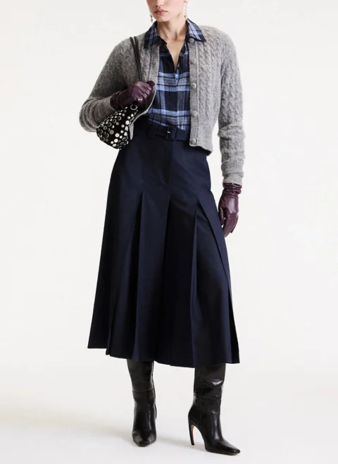 Жилетка с алпака 'Cable knit' Marella Mllcerta — снимка 4