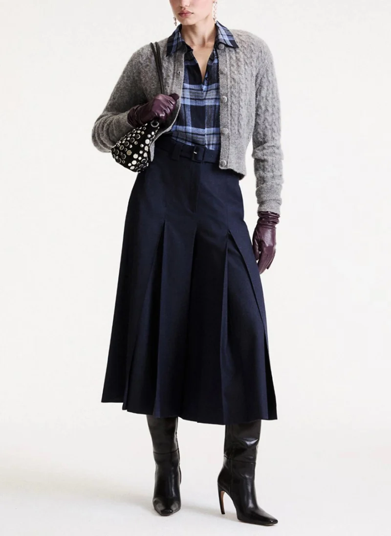 Жилетка с алпака 'Cable knit' Marella Mllcerta — снимка 4