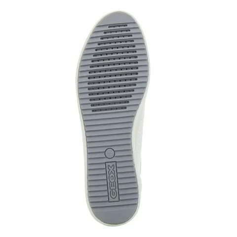 Дамски Сникърс GEOX – D366HE 229 D BLOMIEE WHITE/SILVER — снимка 4