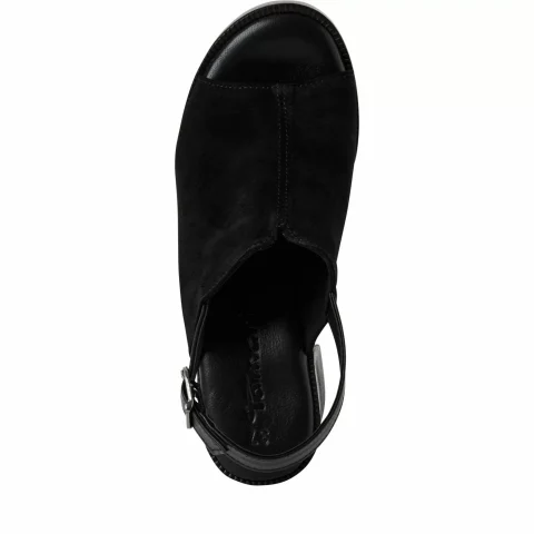 Дамски Сандали На Ток TAMARIS – 1-28304-44-001 BLACK — снимка 5