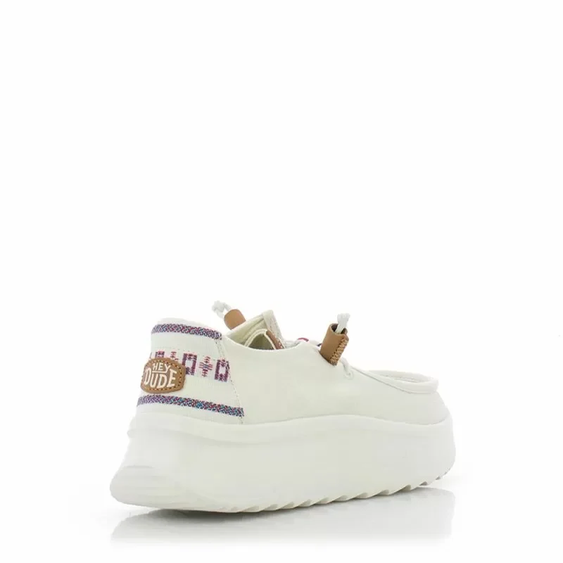 Дамски Ежедневни HEY DUDE – 40739-100 WENDY PEAK WHITE — снимка 2